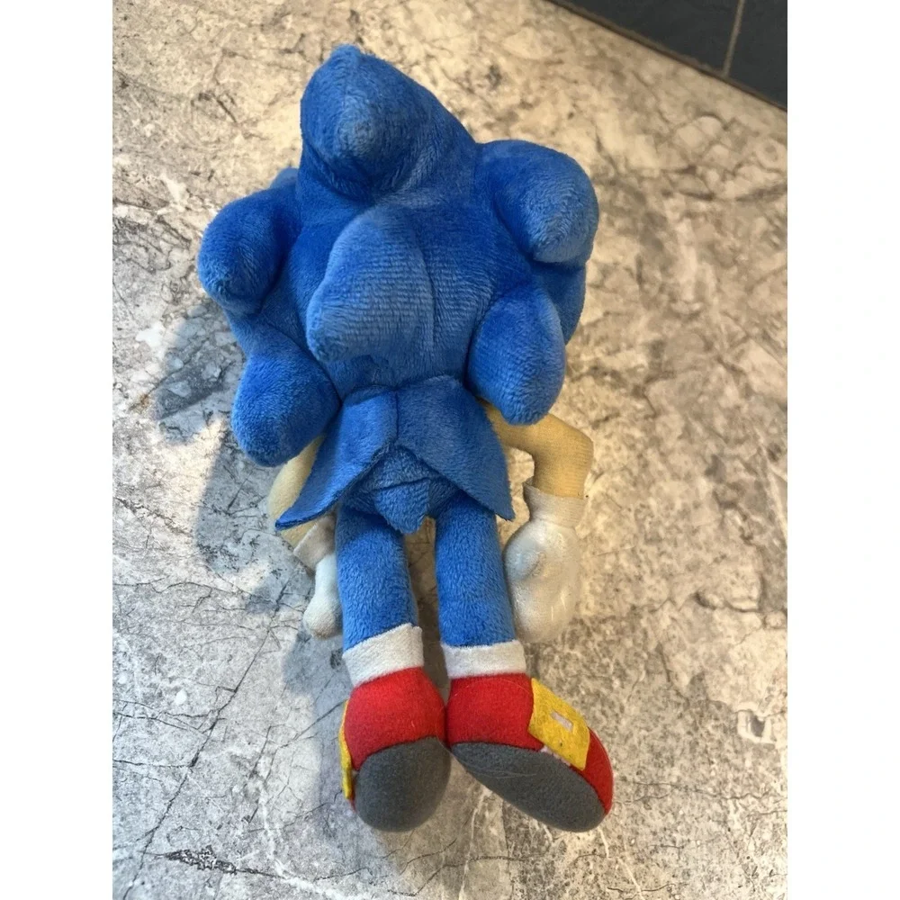 Sonic the Hedgehog Plush Coin Purse Keychain Zip Pouch 8